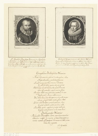 Portrait of Hillegonda Wentzen by Hendrik Bary